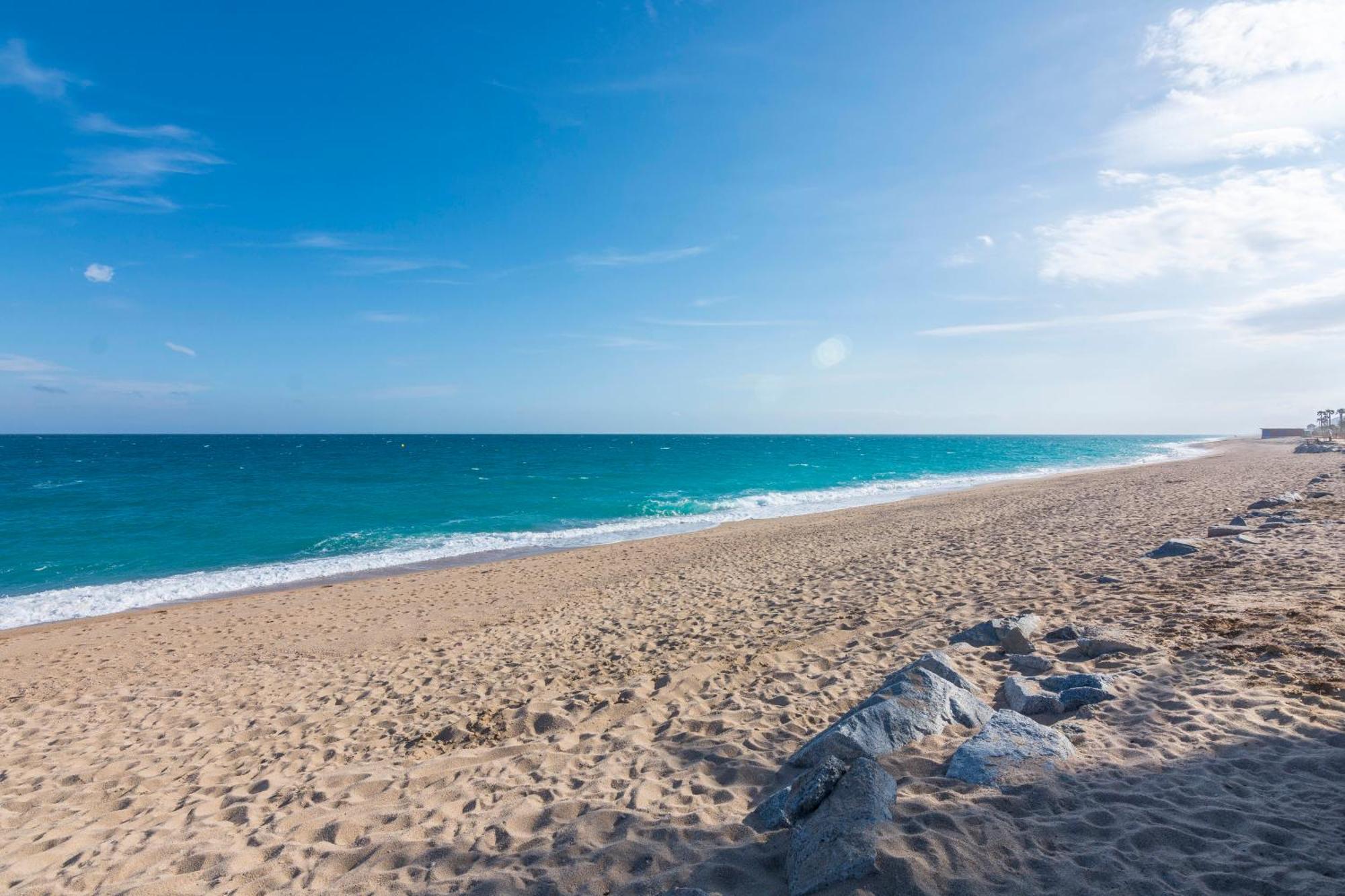 Homeholidaysrentals Atico Ocean Pineda de Mar Kültér fotó
